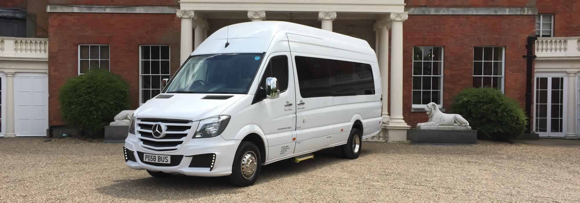Mercedes party bus hire london